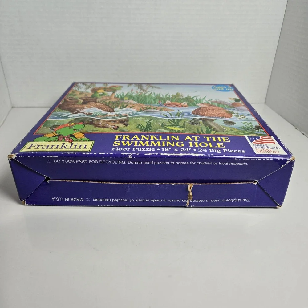 Franklin at the Swimming Hole - 24 Piece Floor Puzzle - 18
